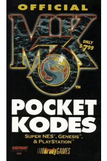 BOOK OFFICIAL MORTAL KOMBAT 3 POCKET KODES