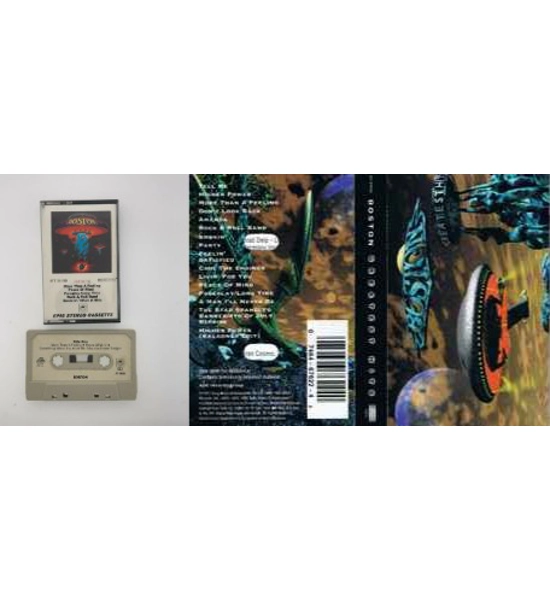 CASSETTE BOSTON AND GREATEST HITS