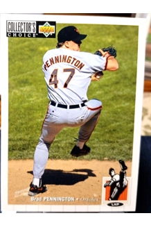 CARD BRAD PENNINGTON UPPER DECK COLLECTOR'S CHOICE