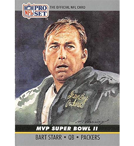 CARD BART STARR PRO SET 2