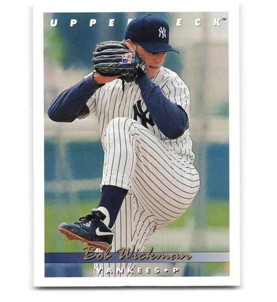 CARD BOB WICKMAN UPPER DECK 372