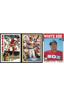 CARD 3X CARLTON FISK