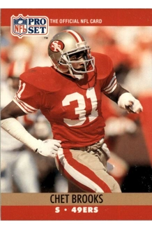 CARD CHET BROOKS PRO SET