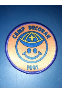 PATCH BSA CAMP DECORAH 1991