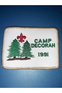 PATCH BSA CAMP DECORAH 1991