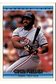 CARD CECIL FIELDER DONRUSS