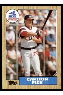 CARD CARLTON FISK TOPPS 756