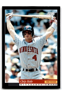 CARD CHIP HALE SCORE 1993 ROOKIE