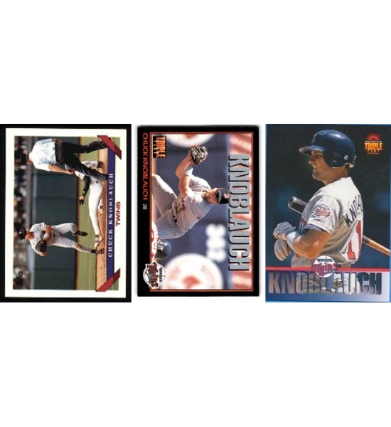 CARD 3X CHUCK KNOBLAUCH