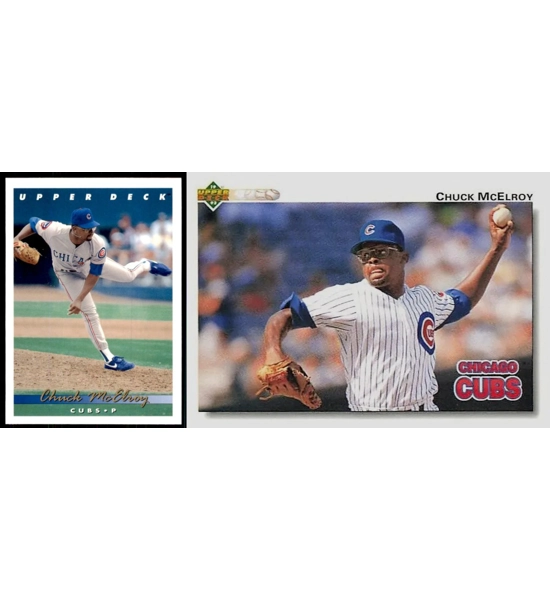 CARD 2X CHUCK MCELROY