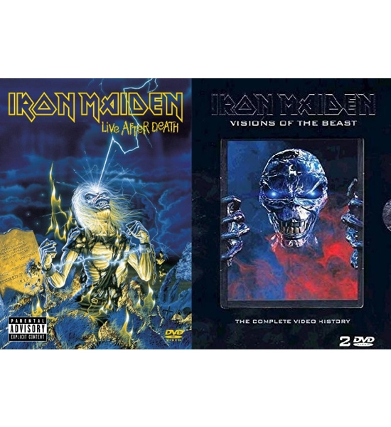 DVD CONCERT IRON MAIDEN 2X