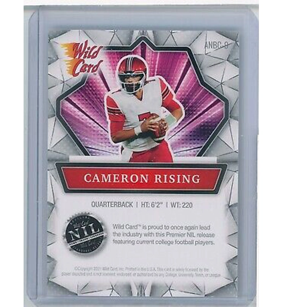 CARD CAMERON RISING WILD CARD ANBC-9