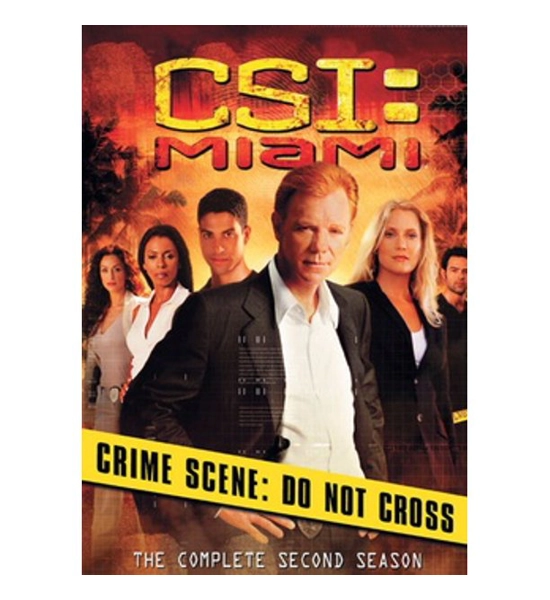 DVD CSI MIAMI THE COMPLETE SECOND SEASON