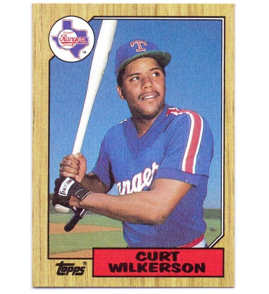 CARD CURT WILKERSON TOPPS