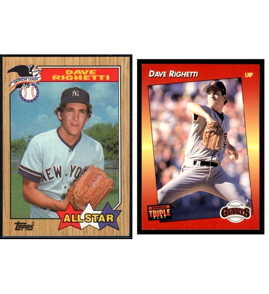 CARD 2X DAVE RIGHETTI