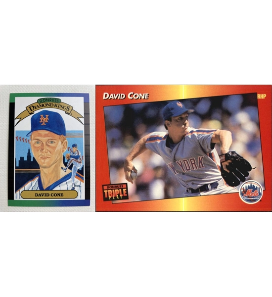 CARD 2X DAVID CONE