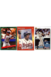 CARD 3X DAVID JUSTICE