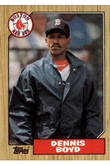 CARD DENNIS BOYD TOPPS 285