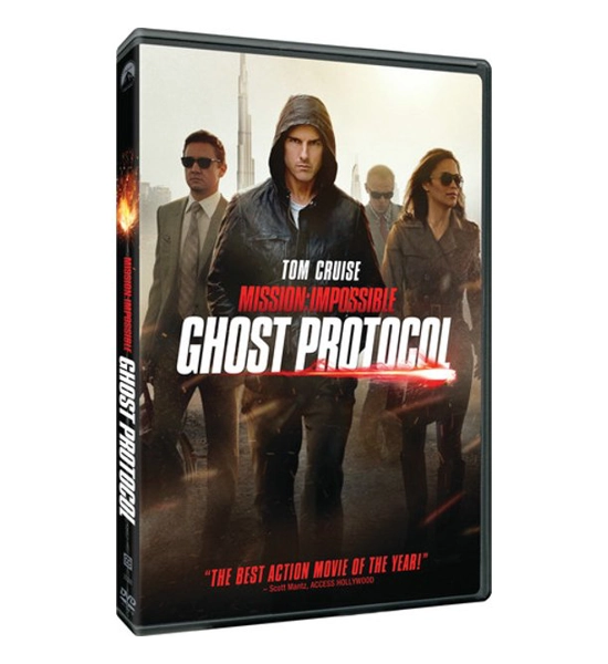 DVD MISSION IMPOSSIBLE GHOST PROTOCOL