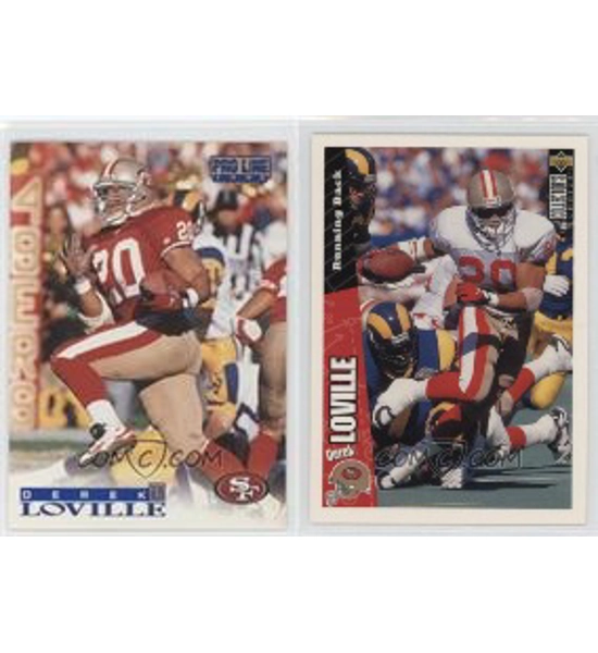 CARD 2X DEREK LOVILLE