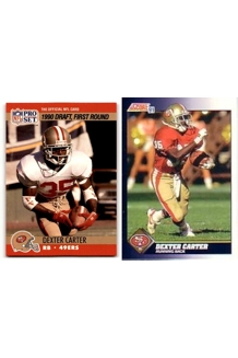 CARD 2X DEXTER CARTER