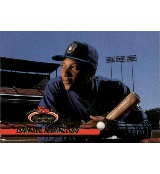 CARD DARRYL HAMILTON TOPPS STADIUM CLUB 303