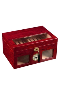 HUMIDOR HYGROMETER WOODEN