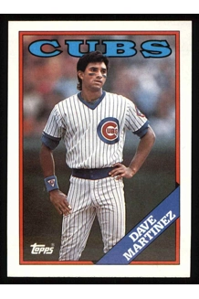 CARD DAVE MARTINEZ TOPPS 439