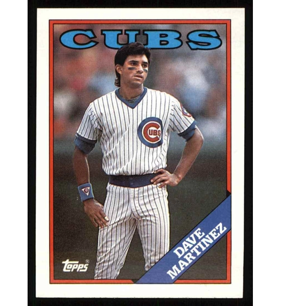 CARD DAVE MARTINEZ TOPPS 439