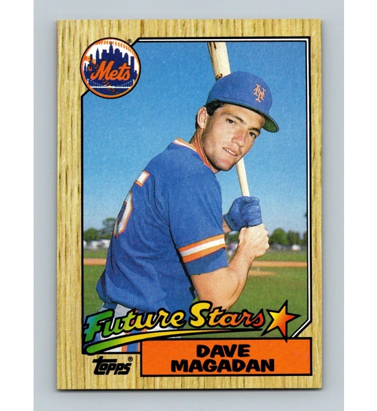 CARD DAVE MAGADAN TOPPS FUTURE STARS