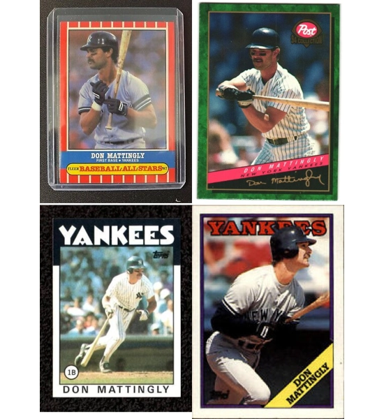 CARD 4X DON MATTINGLY