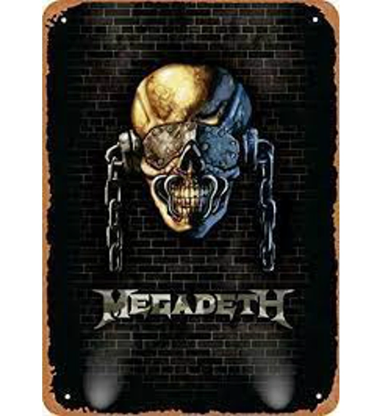 SIGN TIN MEGADETH
