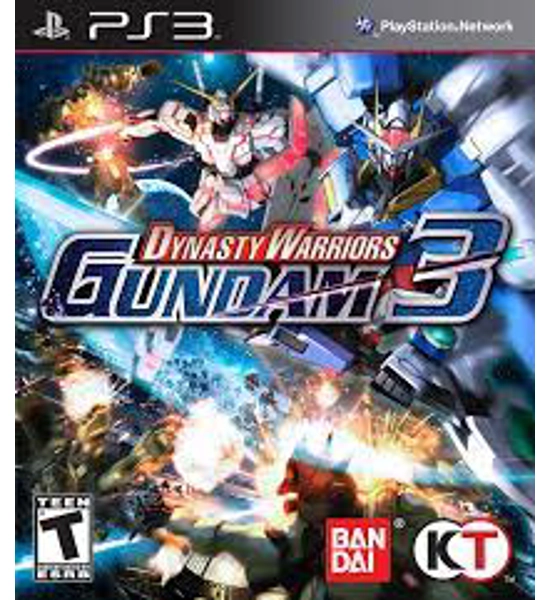 PS3 GUNDAM 3 DYNASTY WARRIORS