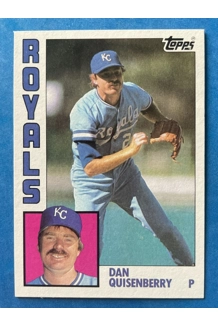CARD DAN QUISENBERRY TOPPS
