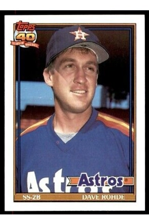 CARD DAVE ROHDE TOPPS 531