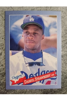 CARD DARRYL STRAWBERRY HOSTESS BASEBALLS