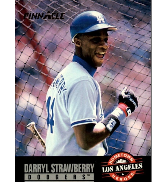 CARD DARRYL STRAWBERRY PINNACLE