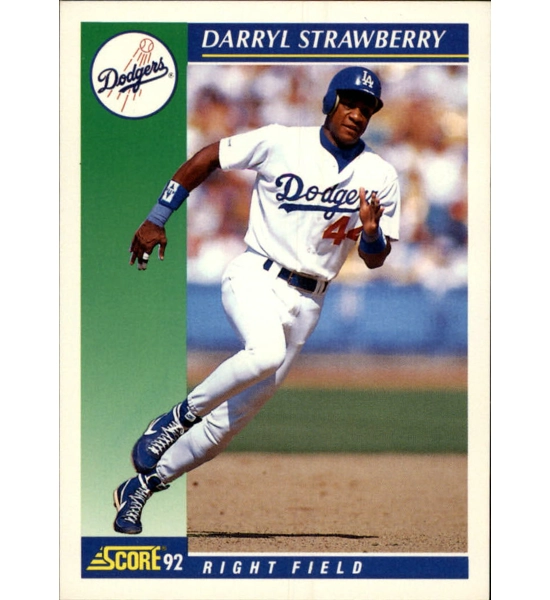 CARD DARRYL STRAWBERRY SCORE