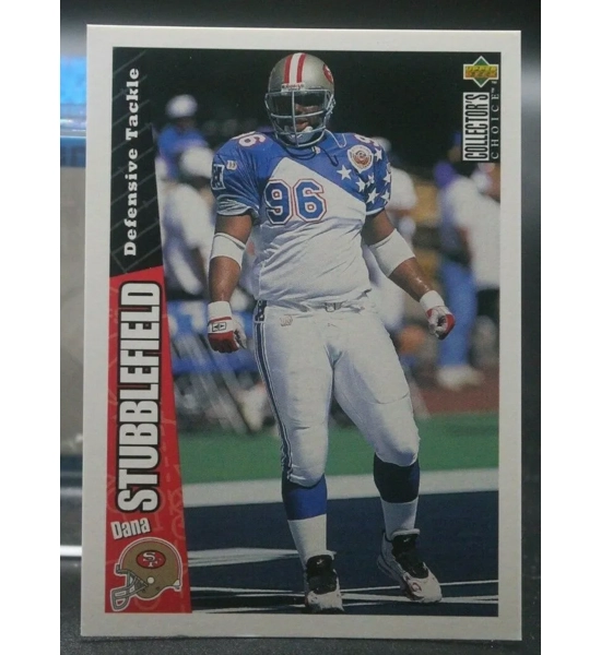 CARD DANA STUBBLEFIELD UPPER DECK COLLECTOR'S CHOICE
