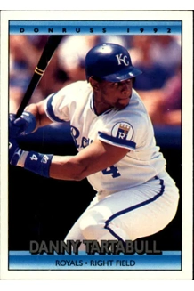 CARD DANNY TARTABULL DONRUSS