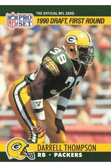 CARD DARRELL THOMPSON 1990 DRAFT FIRST ROUND