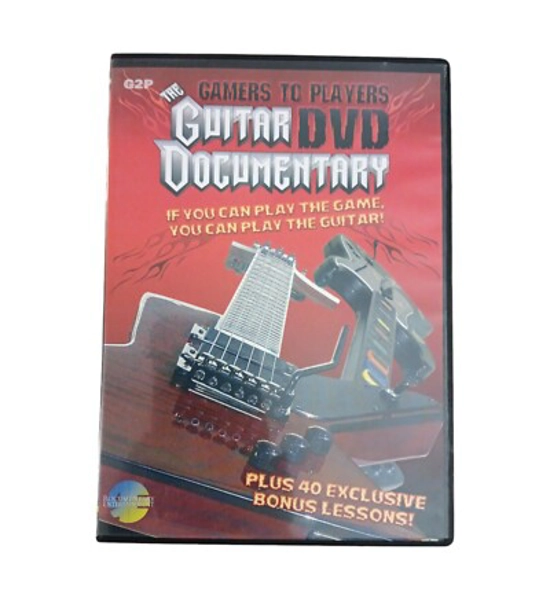 DVD GAMERS TO PLAYERS GUITAR DOCUMENTARY