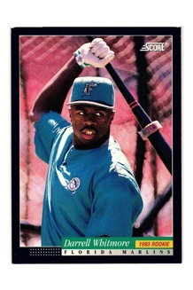 CARD DARRELL WHITMORE SCORE ROOKIE