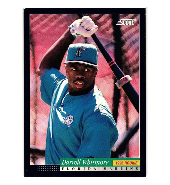 CARD DARRELL WHITMORE SCORE ROOKIE