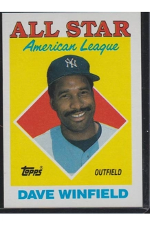 CARD DAVE WINFIELD TOPPS ALL STAR 392