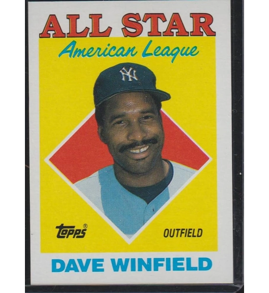 CARD DAVE WINFIELD TOPPS ALL STAR 392