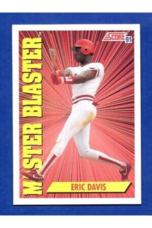 CARD ERIC DAVIS MASTER BLASTER SCORE