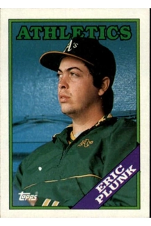 CARD ERIC PLUNK TOPPS
