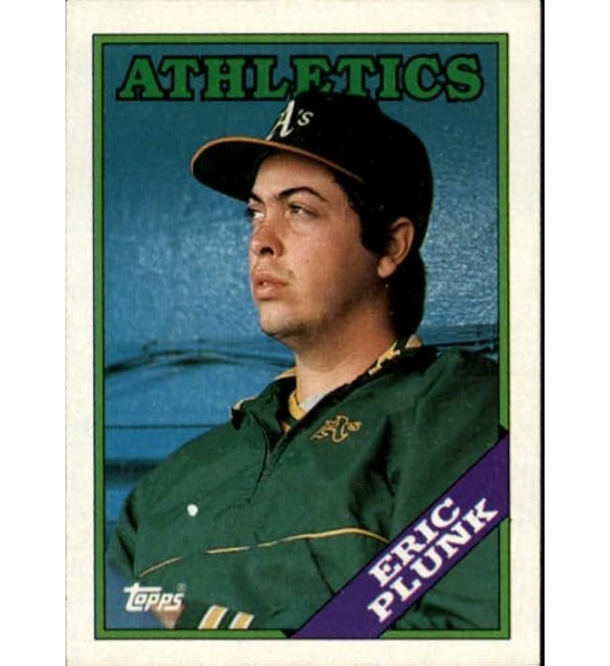 CARD ERIC PLUNK TOPPS
