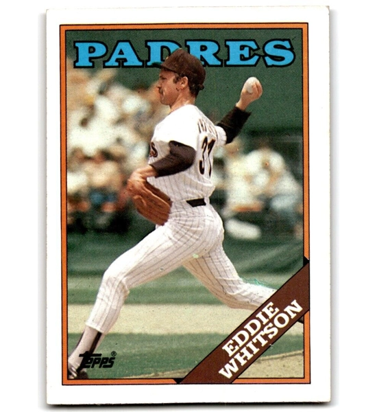 CARD EDDIE WHITSON TOPPS 330
